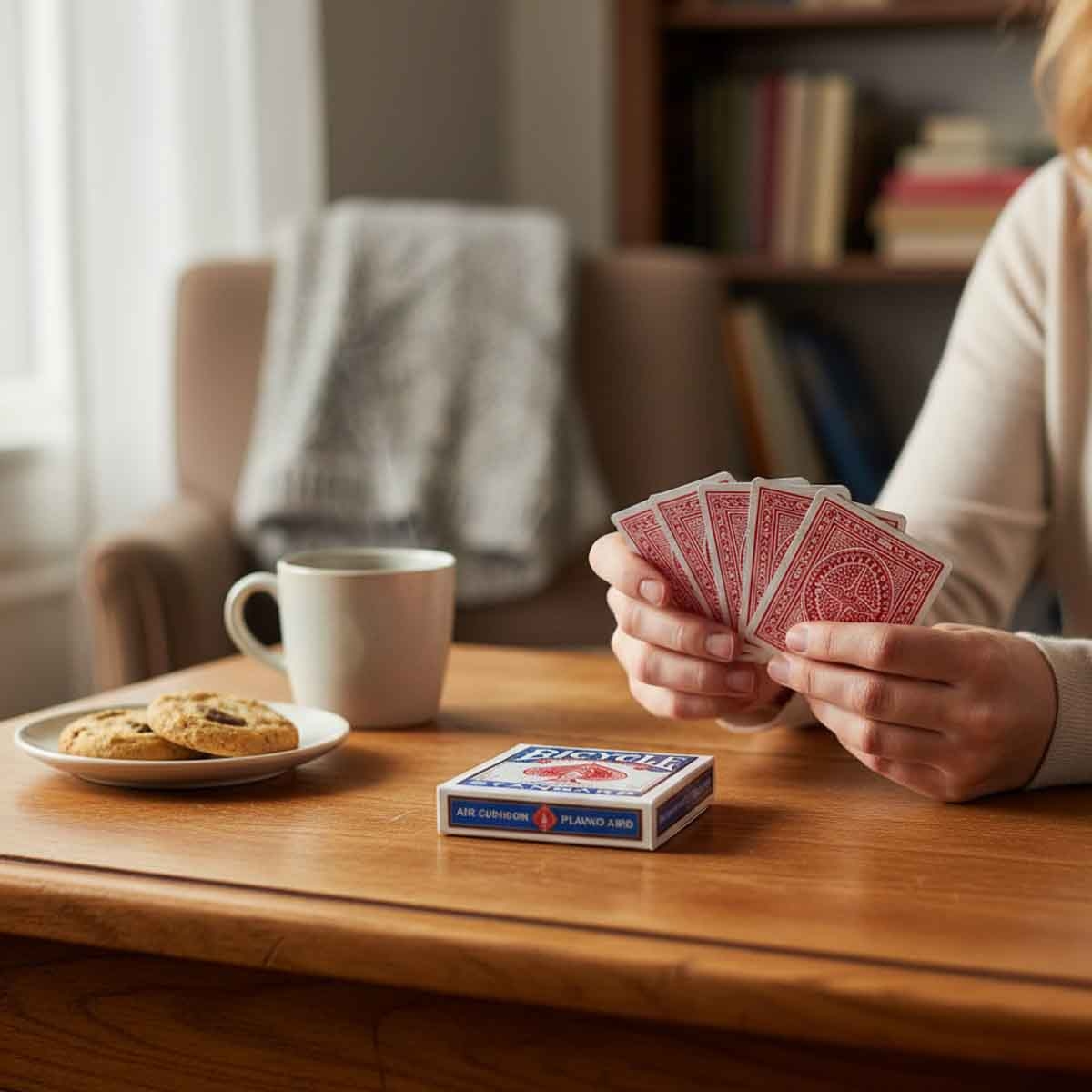 سبرينغبوك أوراق لعب قياسية باللون الأحمر، للجنسين، 5-7 سنوات