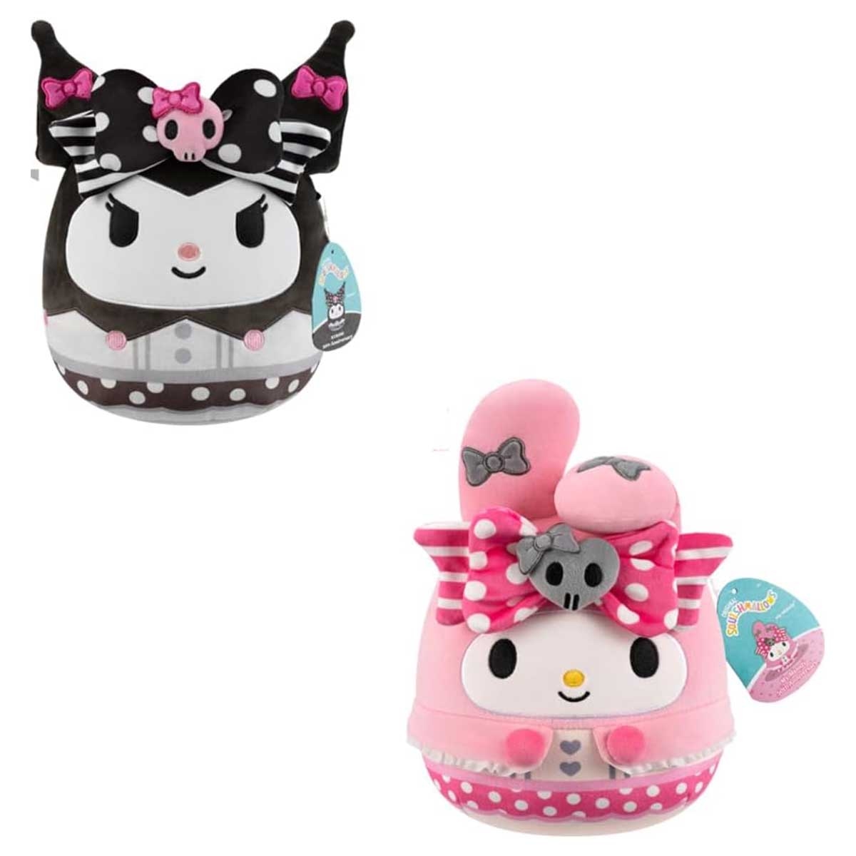 مجموعة ألعاب سكويشمالوز كورومي وماي ميلودي القطيفة المتنوعة للاحتفال بالذكرى السنوية، مقاس 10 بوصات، للبنات من عمر 3 إلى 4 سنوات