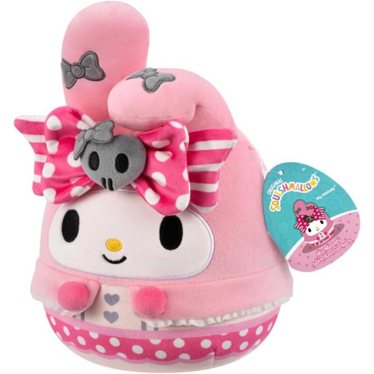 مجموعة ألعاب سكويشمالوز كورومي وماي ميلودي القطيفة المتنوعة للاحتفال بالذكرى السنوية، مقاس 10 بوصات، للبنات من عمر 3 إلى 4 سنوات