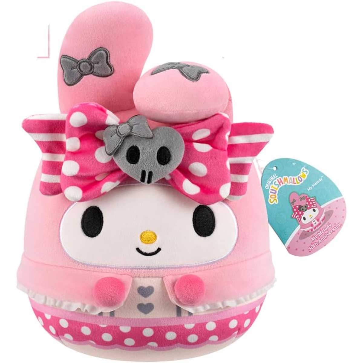 مجموعة ألعاب سكويشمالوز كورومي وماي ميلودي القطيفة المتنوعة للاحتفال بالذكرى السنوية، مقاس 10 بوصات، للبنات من عمر 3 إلى 4 سنوات