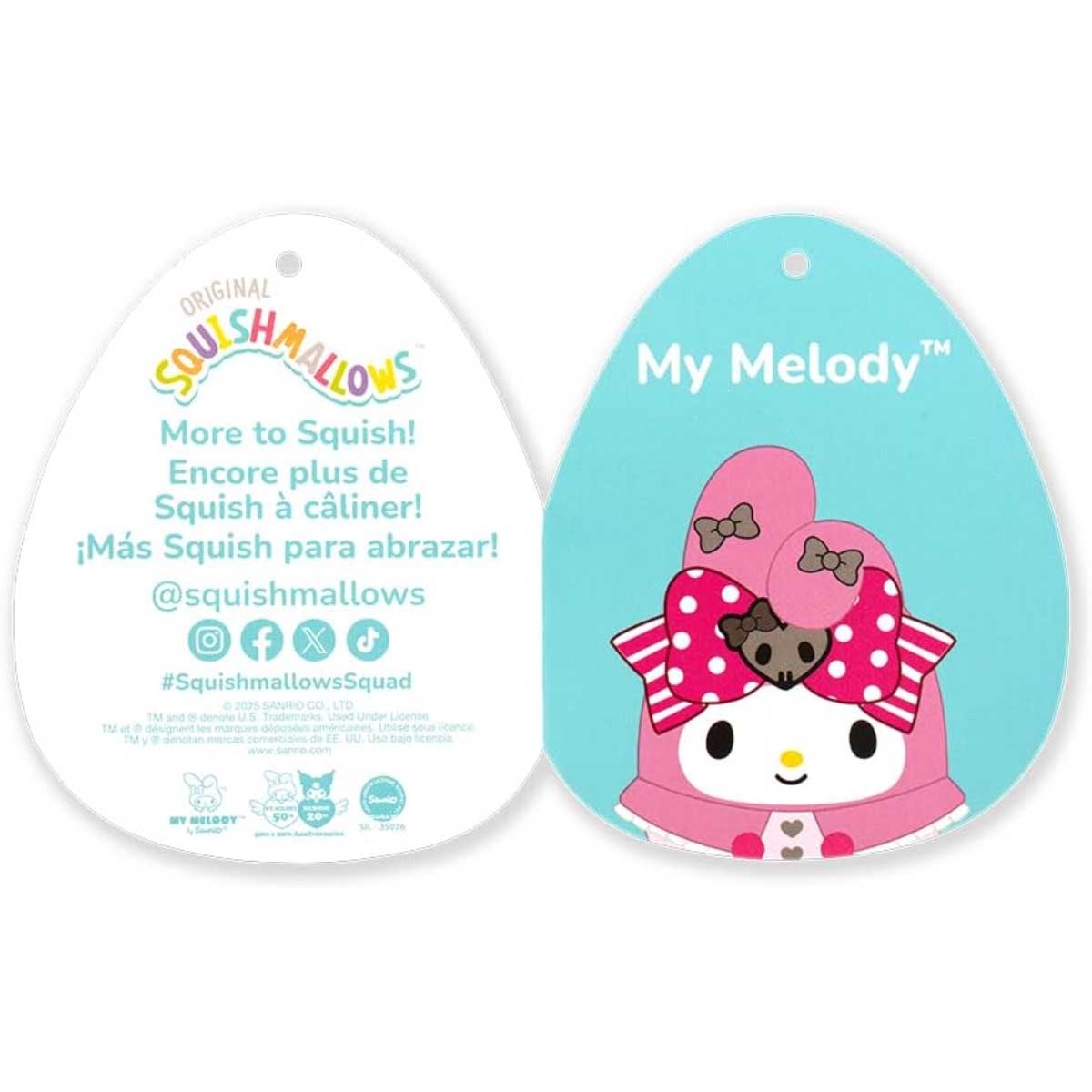 مجموعة ألعاب سكويشمالوز كورومي وماي ميلودي القطيفة المتنوعة للاحتفال بالذكرى السنوية، مقاس 10 بوصات، للبنات من عمر 3 إلى 4 سنوات