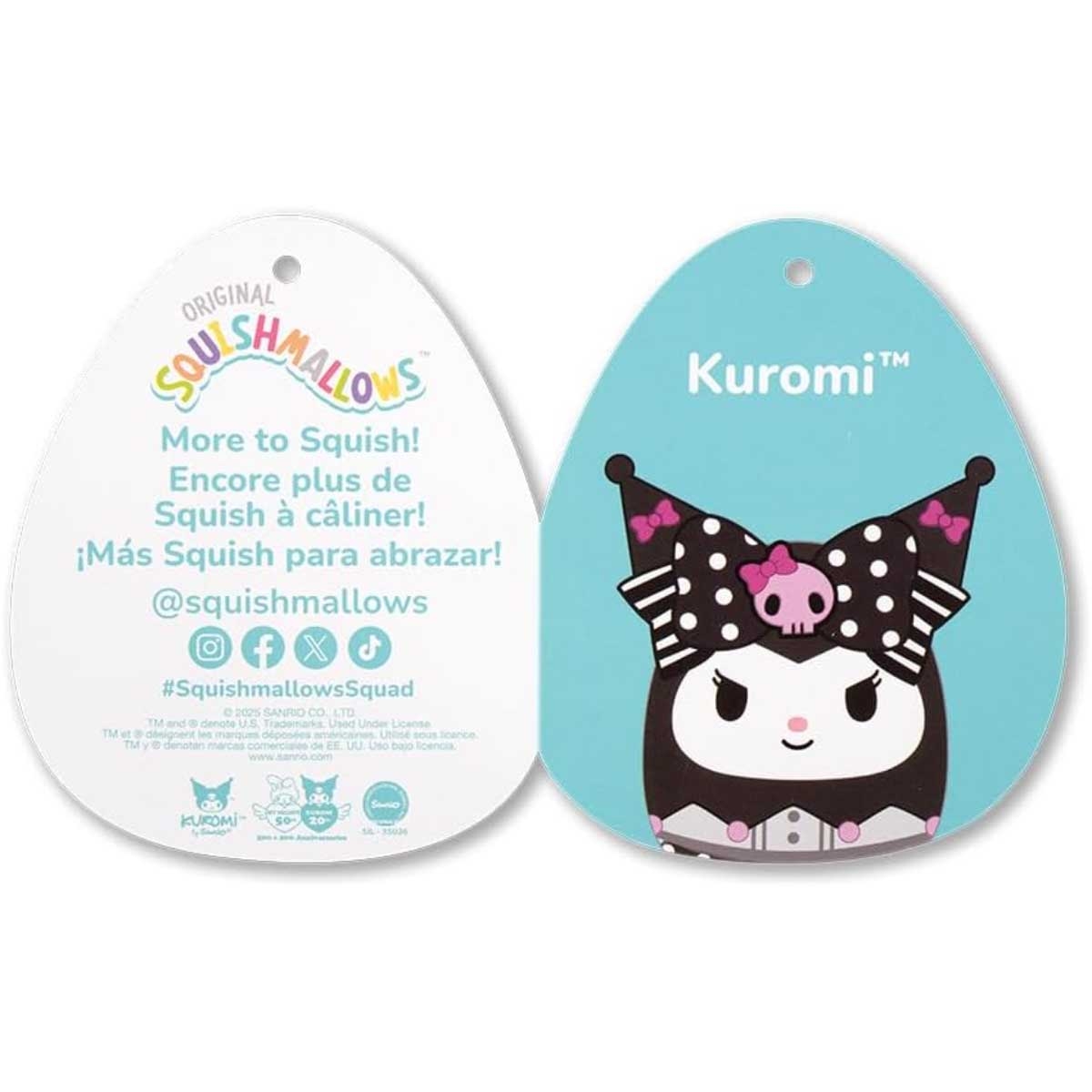 مجموعة ألعاب سكويشمالوز كورومي وماي ميلودي القطيفة المتنوعة للاحتفال بالذكرى السنوية، مقاس 10 بوصات، للبنات من عمر 3 إلى 4 سنوات