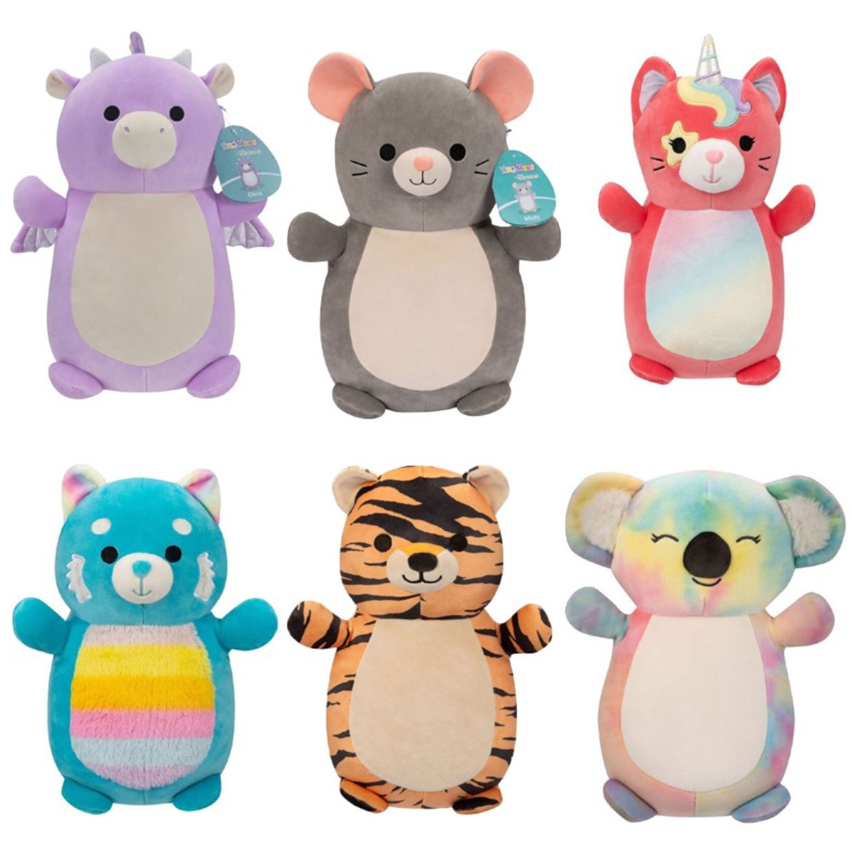 سكويشمالوز 10 إنش هاجميز دمية محشوة منوعة للجنسين، 3-4 سنوات