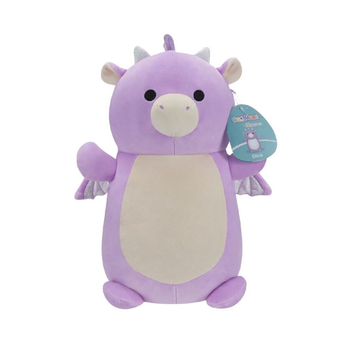 Squishmallows 10″ Hugmees Assorted Plush Toy Unisex, 3-4 Years