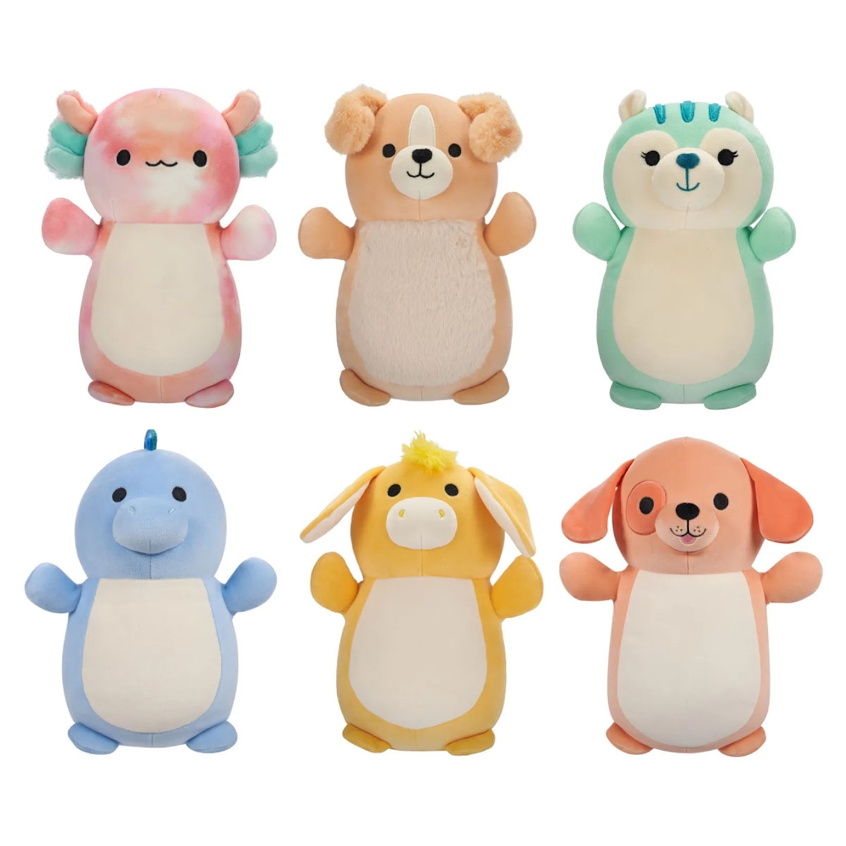 سكويشمالوز 10 إنش هاجميز ناعم دمية محشوة منوعة للجنسين، 3-4 سنوات