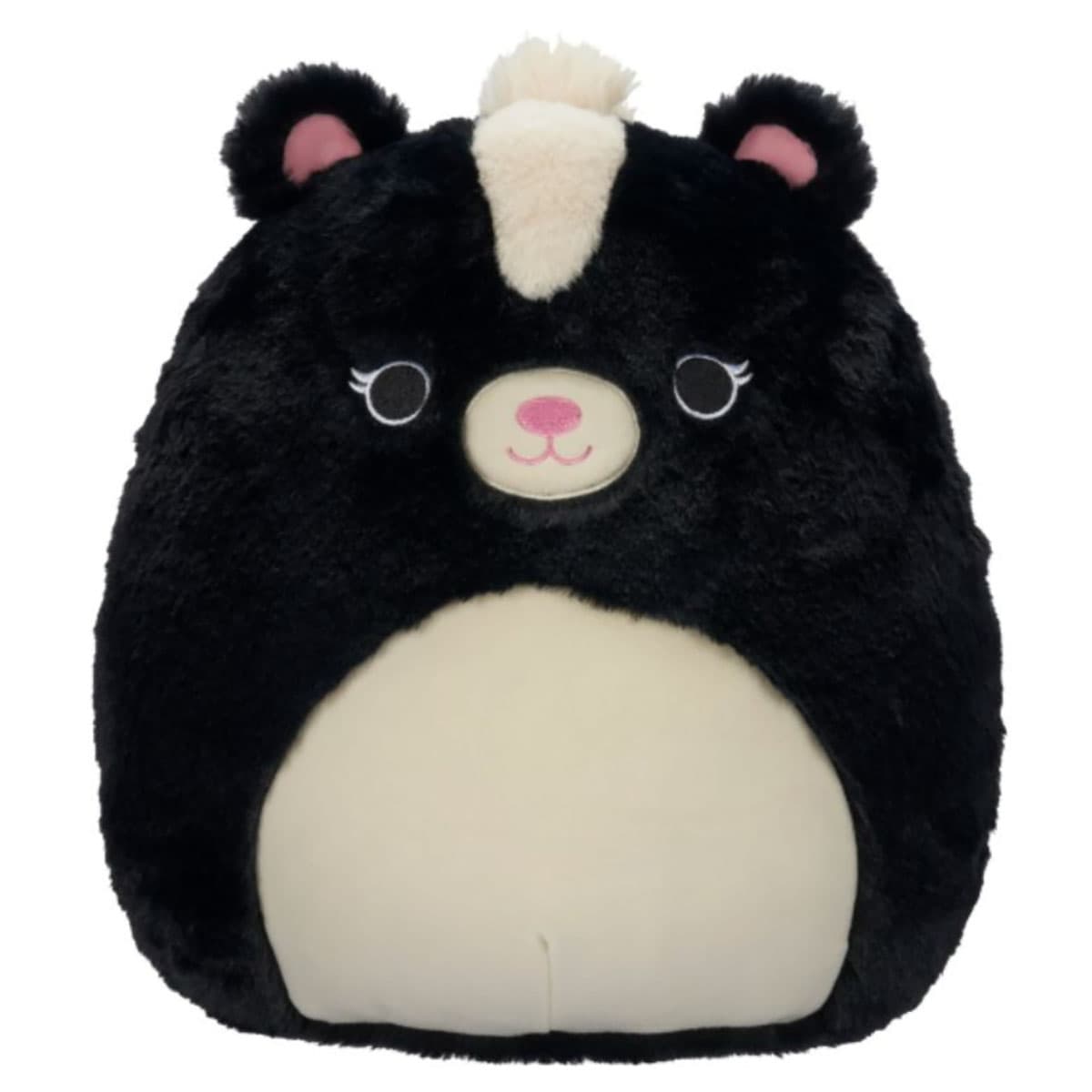 Squishmallows 12″ Fuzz-A-Mallows Skunks Selma Plush Toy Unisex, 3-4 Years