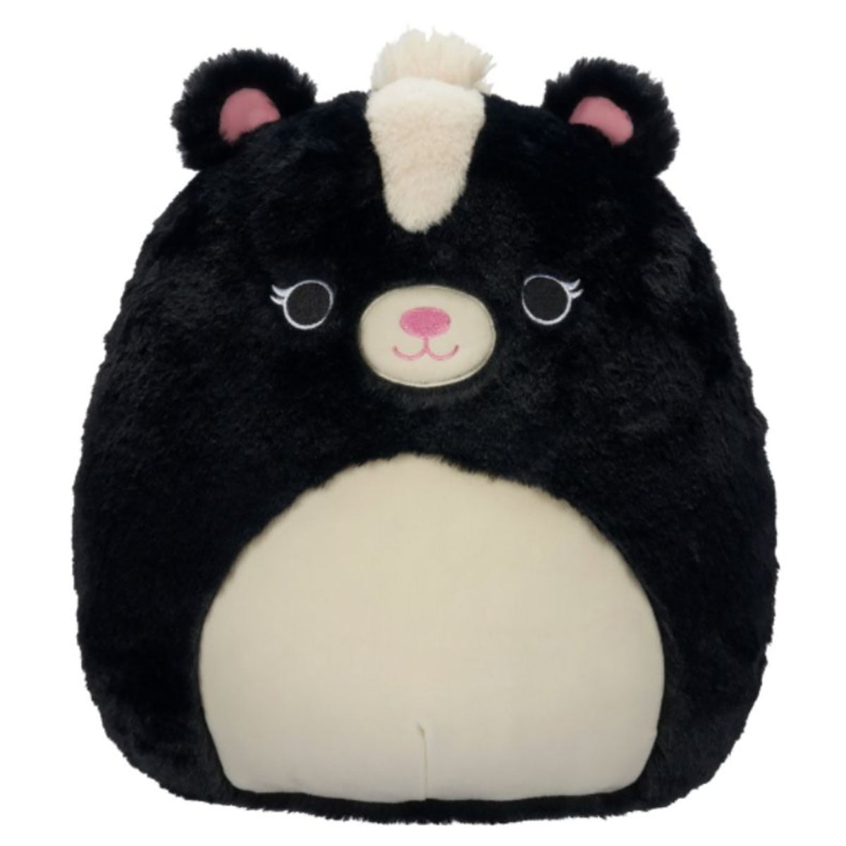 Squishmallows 12″ Fuzz-A-Mallows Skunks Selma Plush Toy Unisex, 3-4 Years