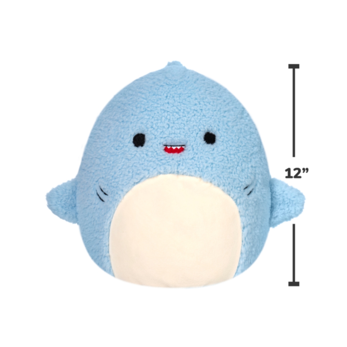 Squishmallows 12″ Fuzzamallows Davie Plush Toy Unisex, 3-4 Years