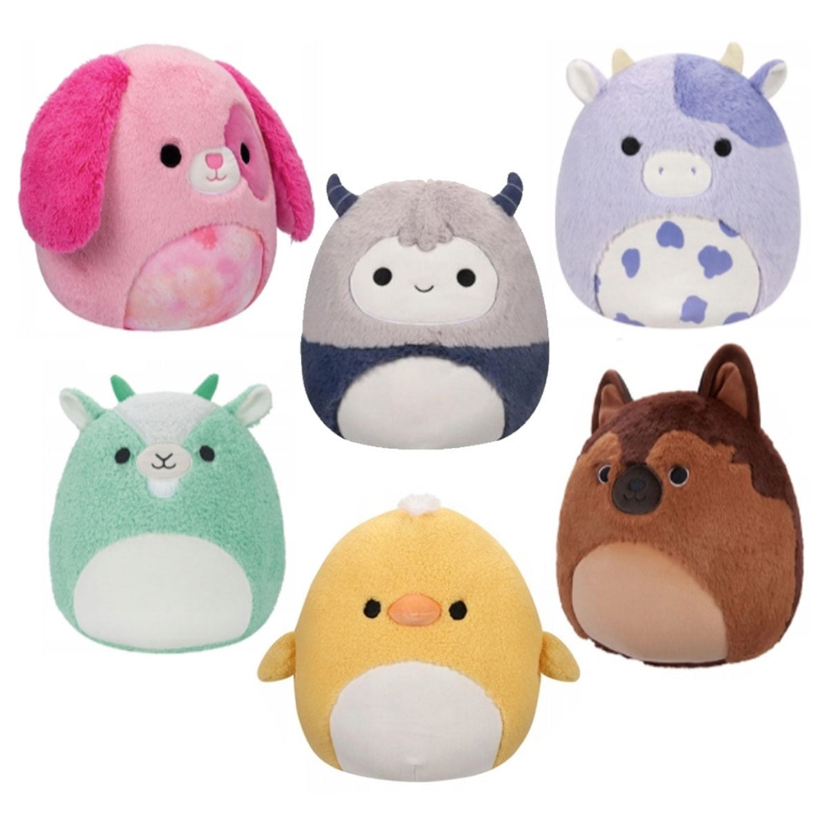 Squishmallows 12″ Fuzzamallows Wave 3B Assorted Plush Toy Unisex, 3-4 Years