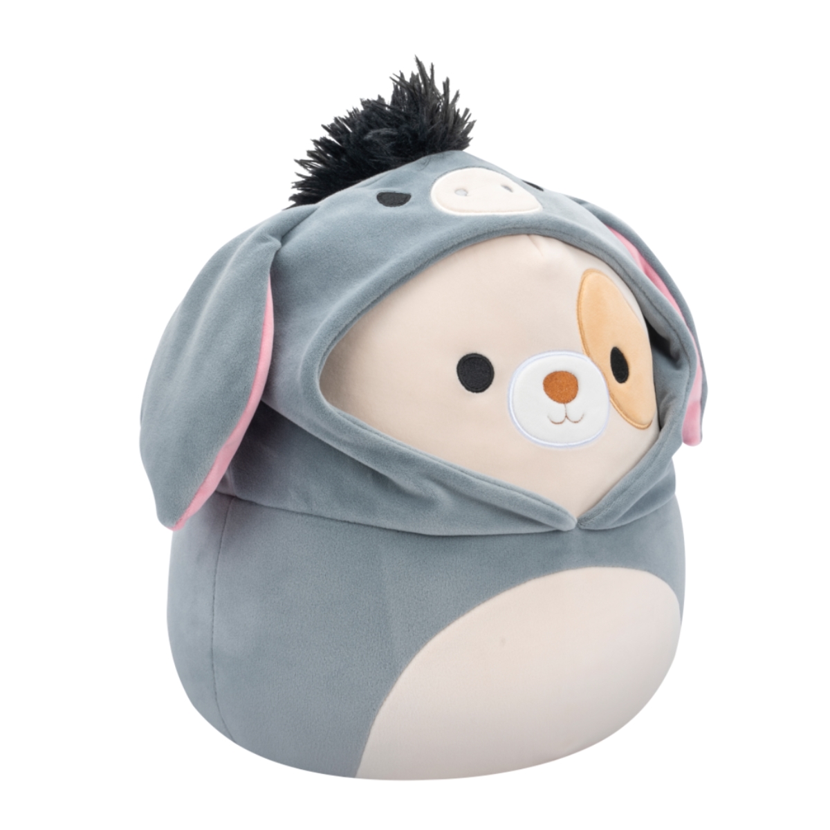 سكويشمالوز 12 إنش هاريسون الكلب بزي حمار دمية محشوة للجنسين، 3-4 سنوات