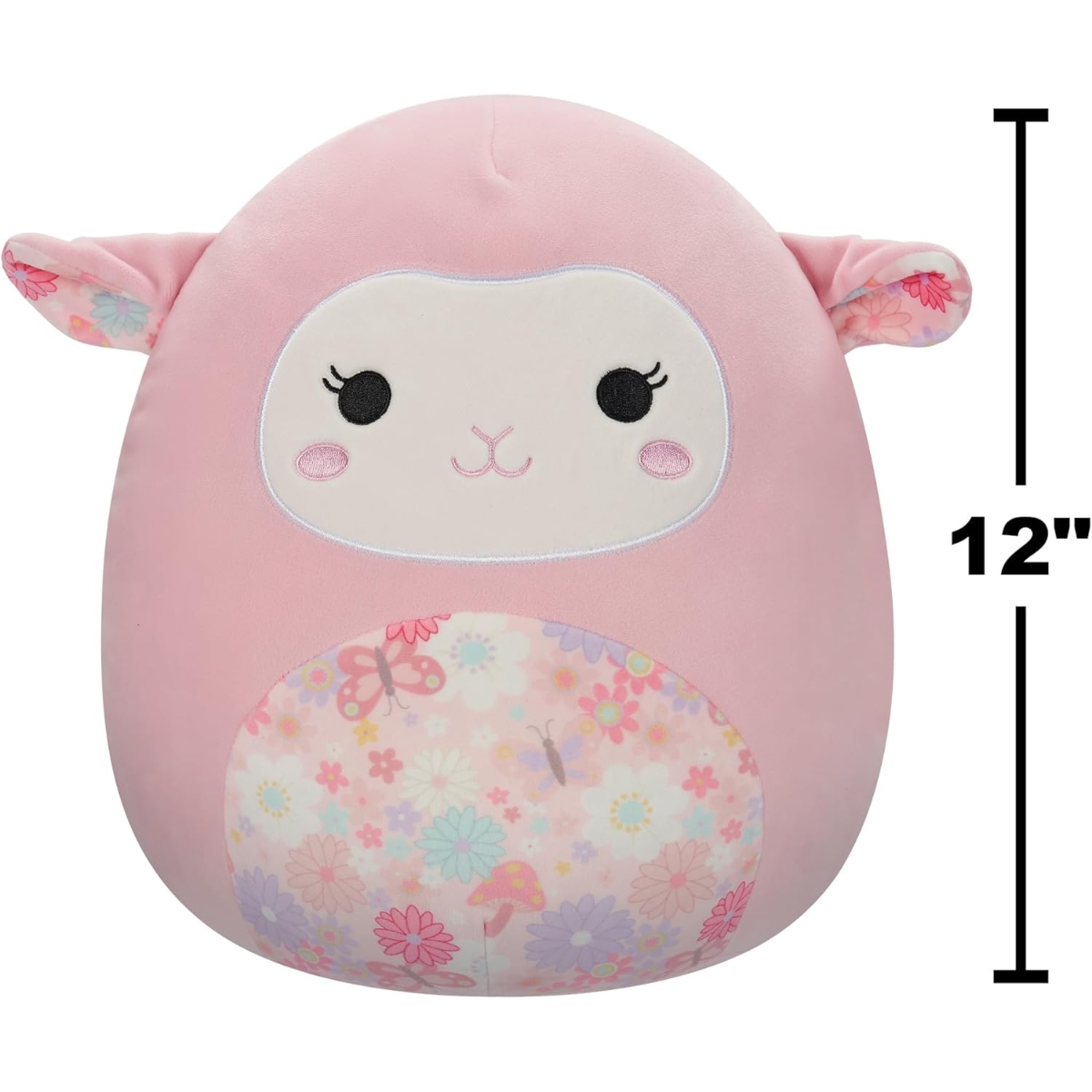 Squishmallows 12″ Lala The Lamb Plush Toy Unisex, 3-4 Years