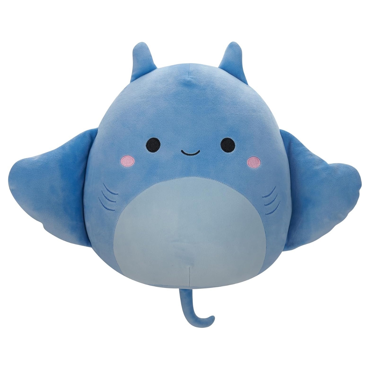Squishmallows 12″ Lux Blue Manta Ray Plush Toy Unisex, 3-4 Years
