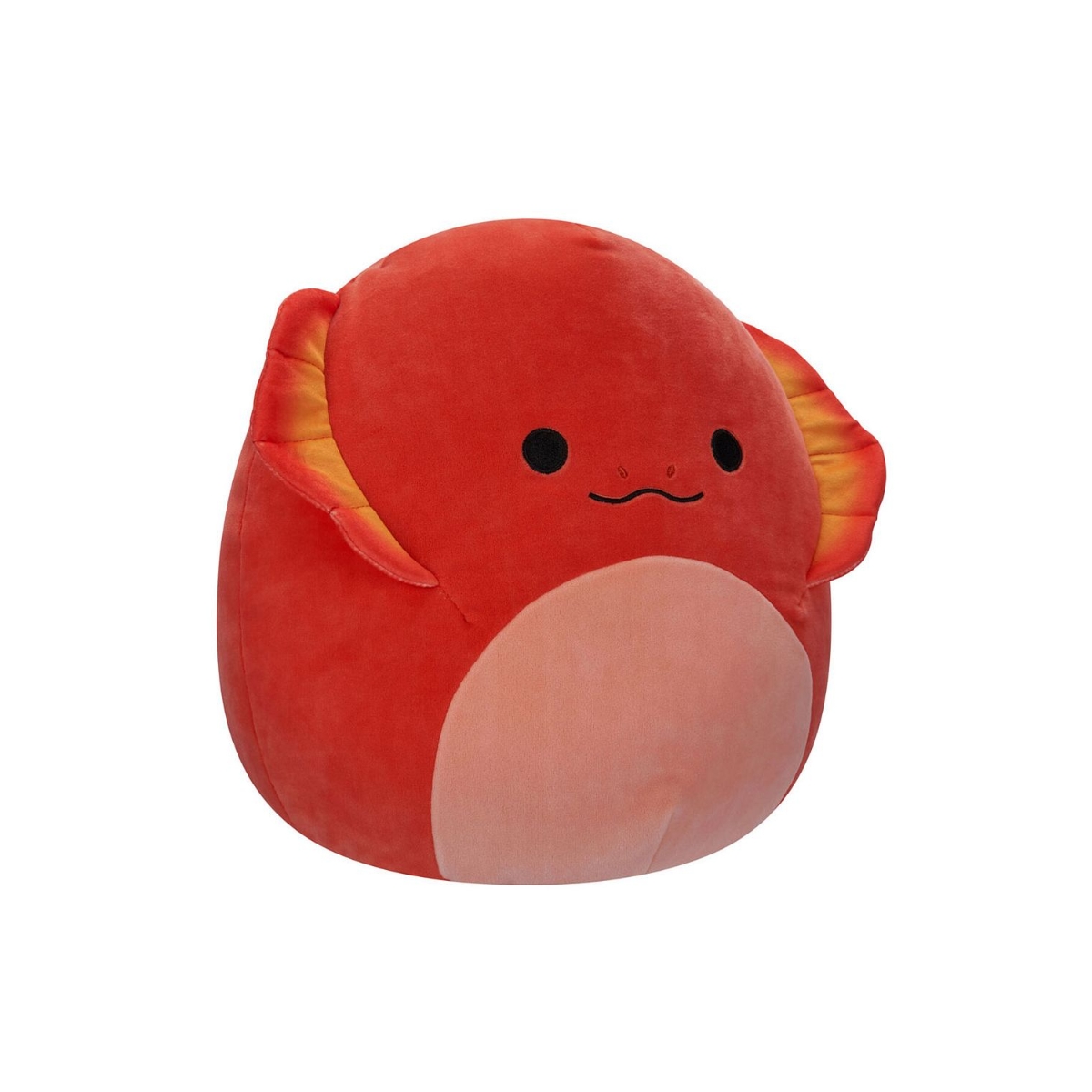 سكويشمالوز لعبة محشوة 12 إنش، ماكسي السحلية ذات الياقة، للجنسين، من عمر 3 إلى 4 سنوات