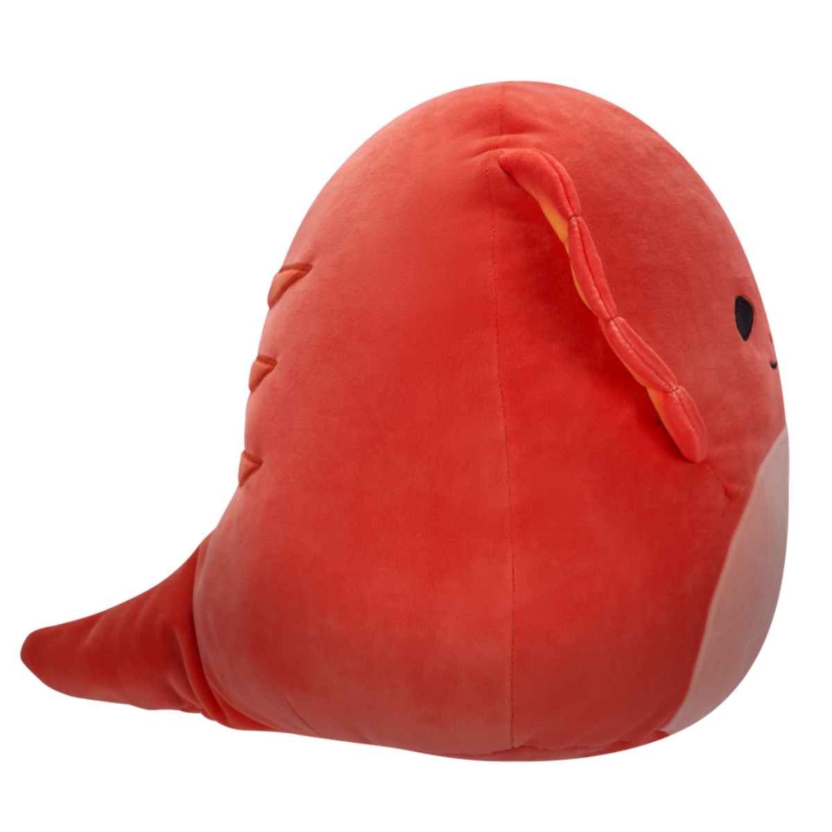 سكويشمالوز لعبة محشوة 12 إنش، ماكسي السحلية ذات الياقة، للجنسين، من عمر 3 إلى 4 سنوات