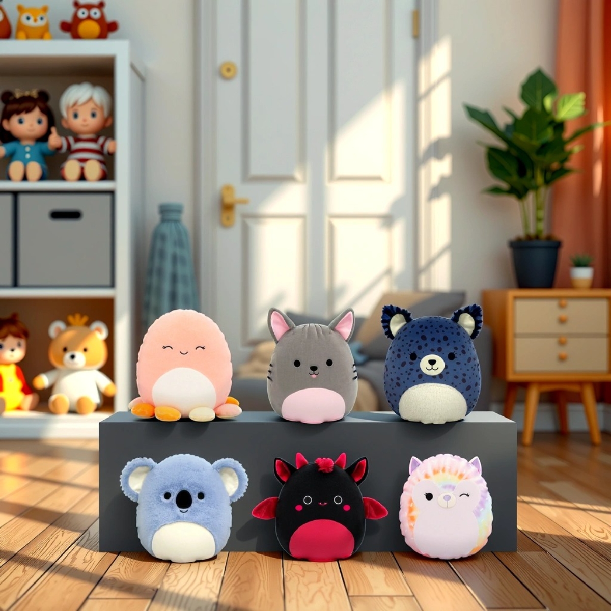 Squishmallows 12″ Medium Master Assorted Plush Toy Unisex, 3-4 Years