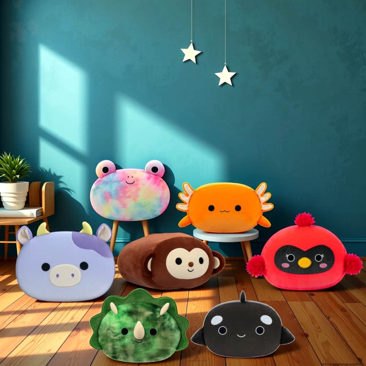 Squishmallows 12″ Stackable Medium Assorted Plush Toy Unisex, 3-4 Years