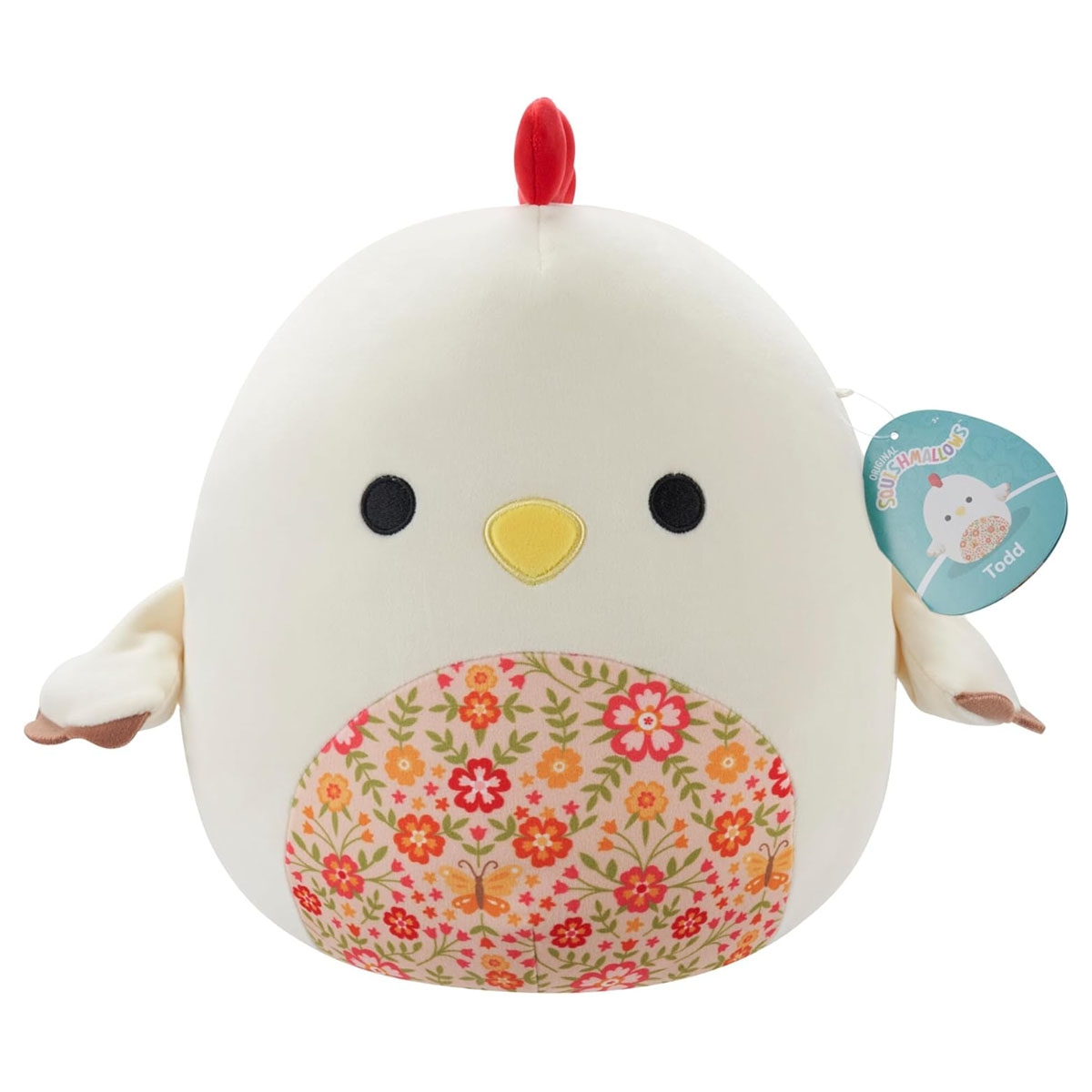 Squishmallows 12″ Todd the Rooster Plush Toy Unisex, 3-4 Years