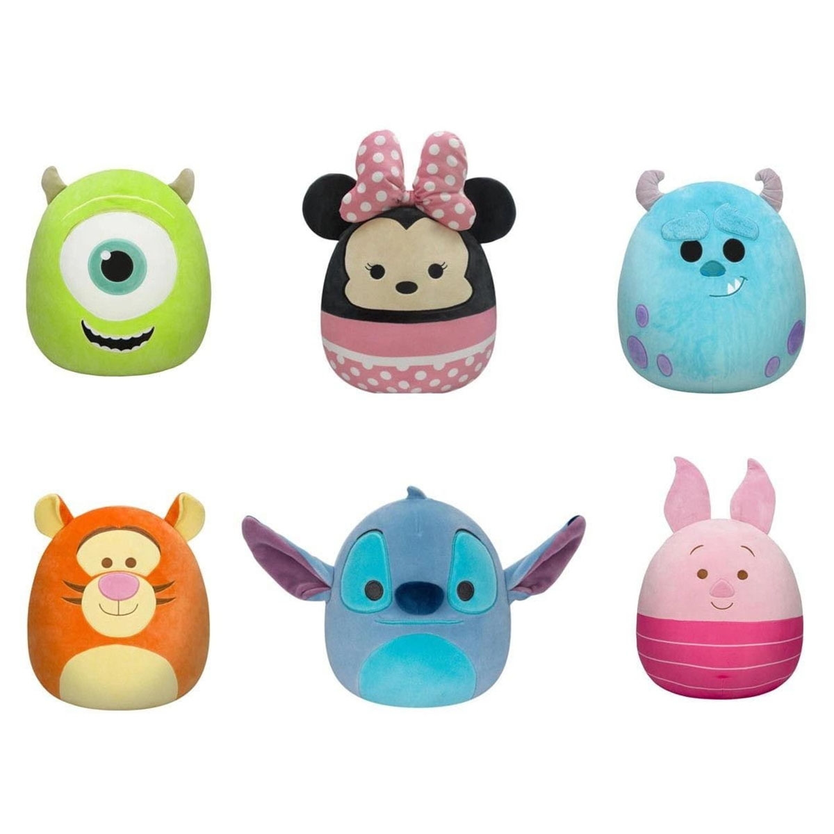 سكويشمالوز لعبة محشوة 14 إنش، ديزني متنوعة، للجنسين، من عمر 3 إلى 4 سنوات