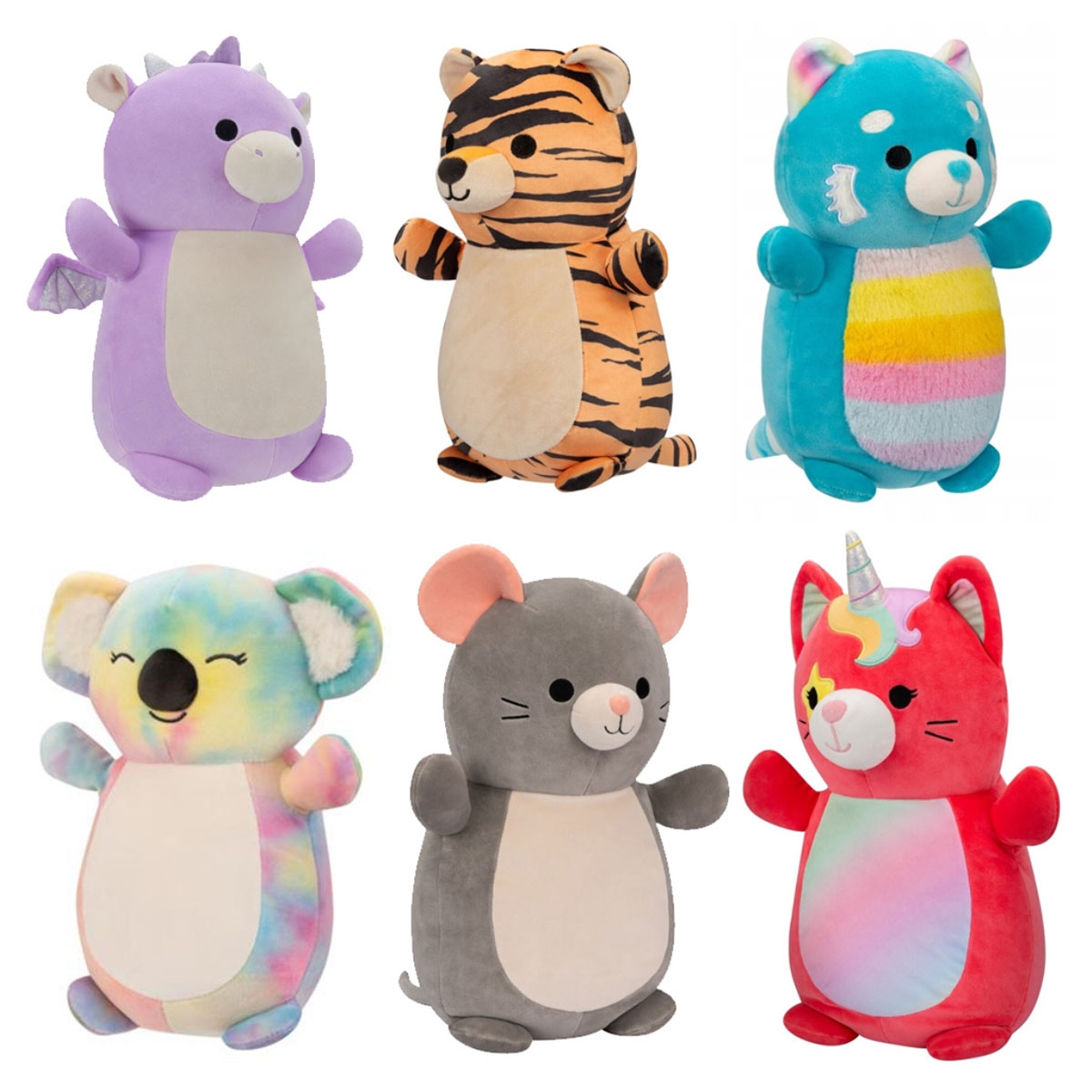 سكويشمالوز 14 إنش هاجميز دمية محشوة منوعة للجنسين، 3-4 سنوات