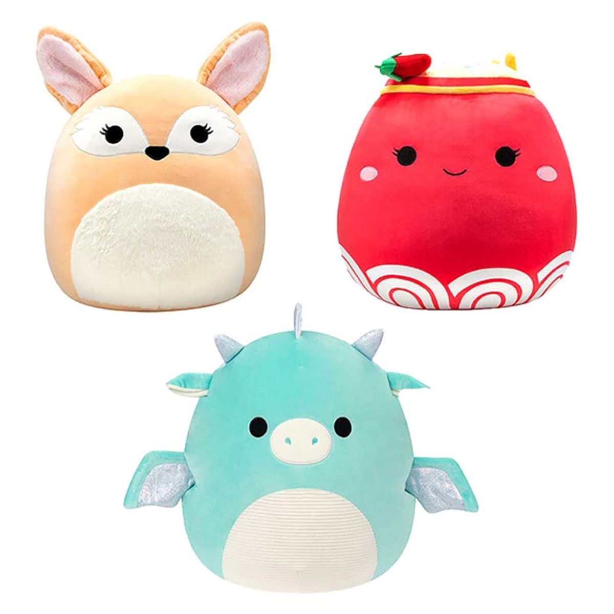 سكويشمالوز دمية محشوة فاخرة وقابلة للجمع بحجم 16 إنش، للجنسين، من عمر 3 إلى 4 سنوات