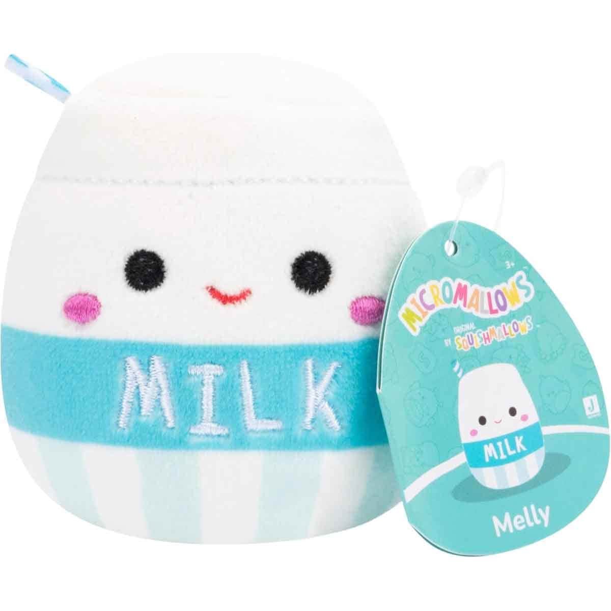 Squishmallows 2.5" Durable and strong Character Plush Toy Unisex, 3-4 Years, Pack of 4
