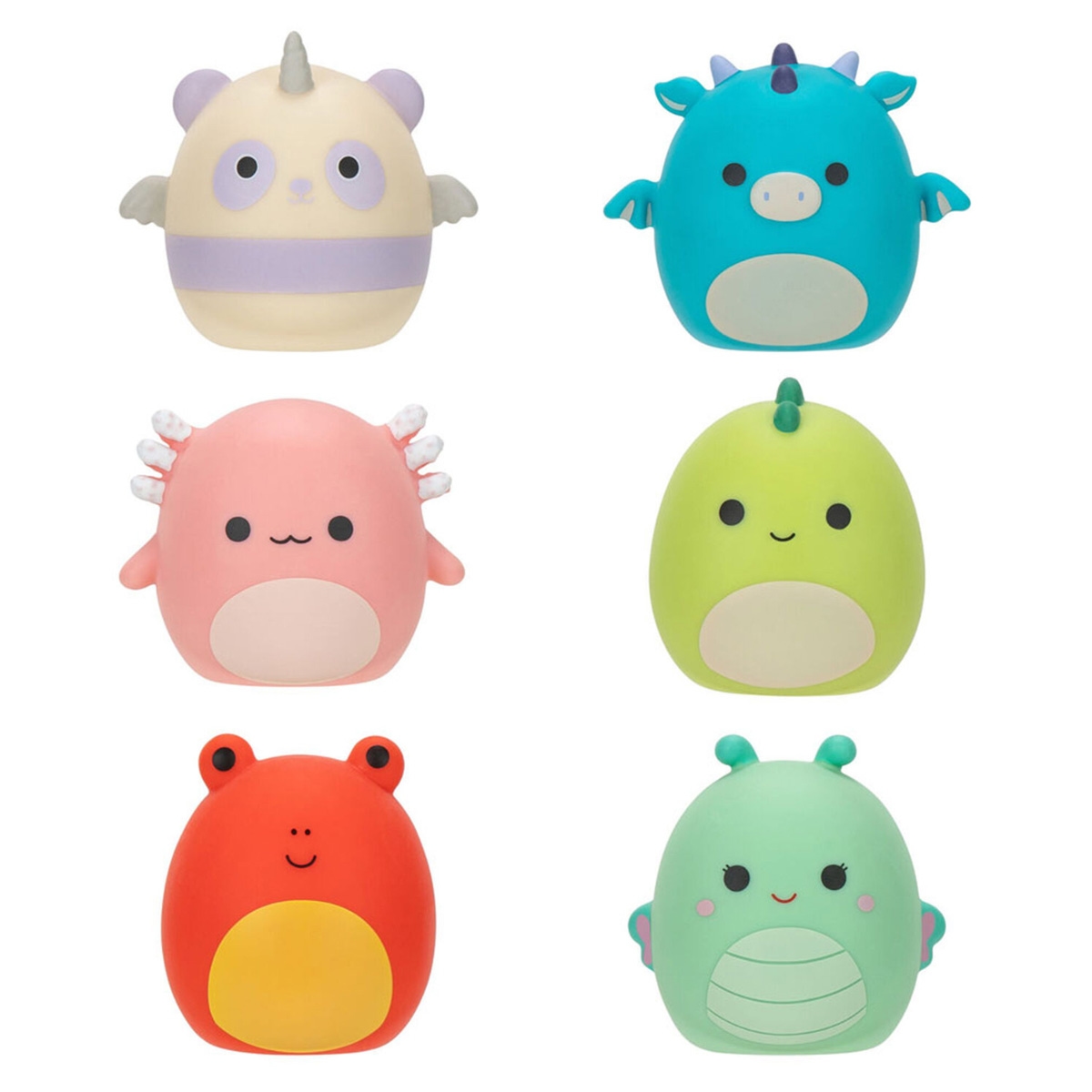 Squishmallows 2.5" Assorted Series 7 Friends & Fantasy Squad Plush Toy Unisex, 3-4 Years