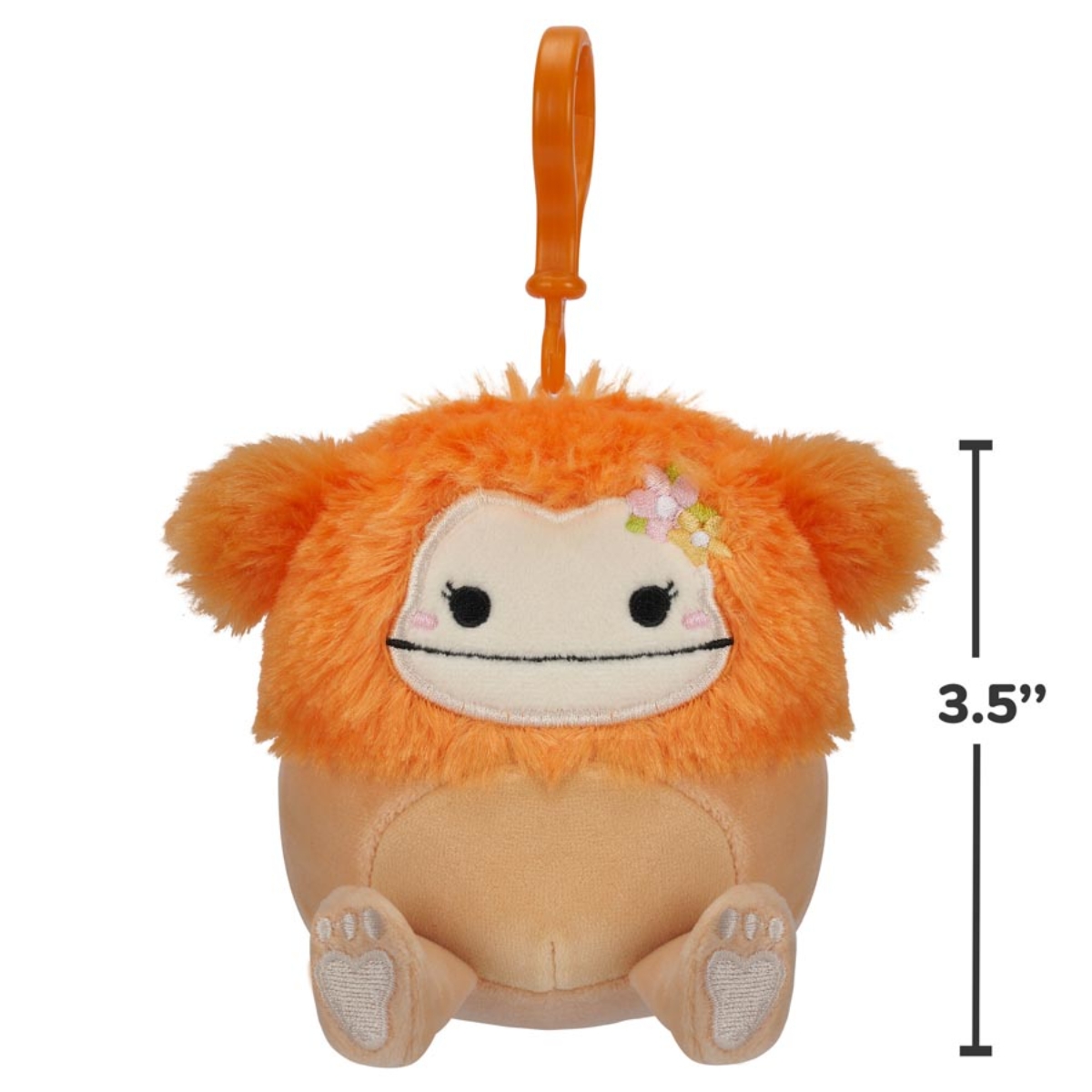 Squishmallows 3.5″ Clip On Assorted Valentine Plush Toy Unisex, 3-4 Years