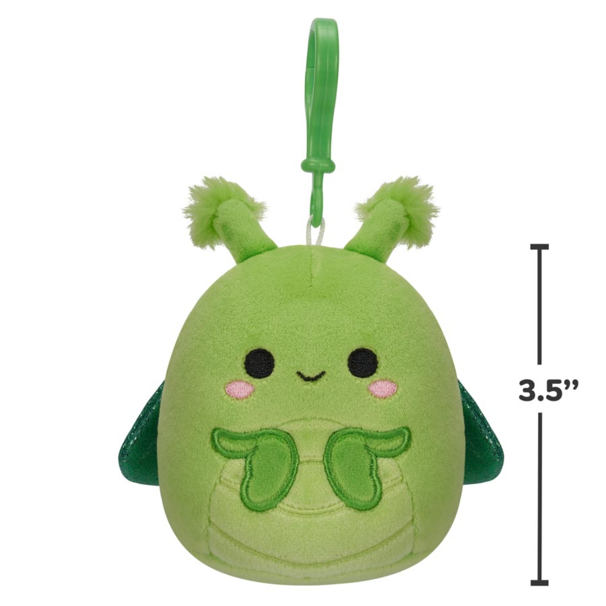 Squishmallows 3.5″ Clip On Assorted Valentine Plush Toy Unisex, 3-4 Years