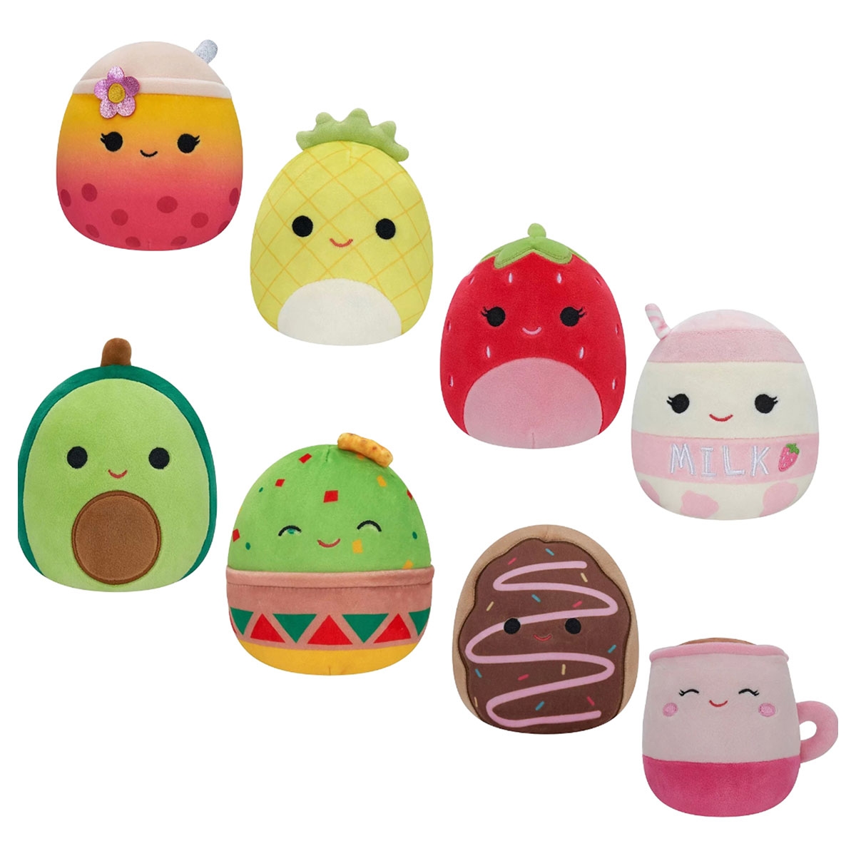 Squishmallows 5" Double Sided Flip Assorted Plush Toy Unisex, 3-4 Years