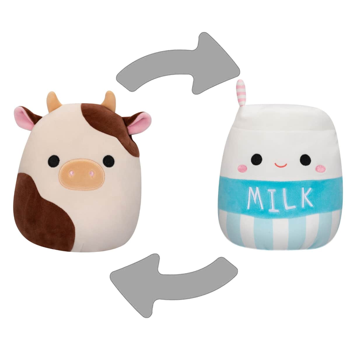 Squishmallows 5″ Flip A Mallows Assorted Plush Toy Unisex, 3-4 Years