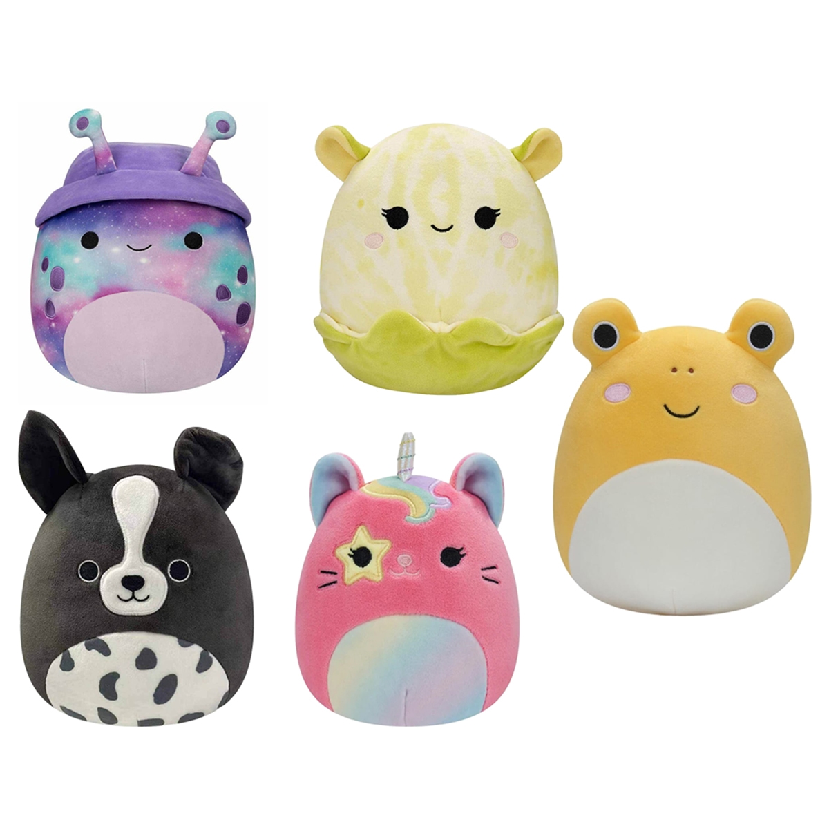 Squishmallows 5" Phase 15 Assorted Super Plush Toy Toddler, 0-2 Years