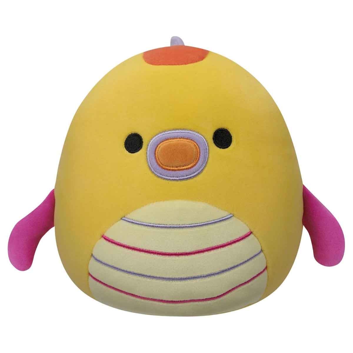 سكويشمالوز مجموعة 7.5 انش نعلمة الطائر الطنان مع 7.5 انش ليف تنين البحر لعبة محشوة للجنسين عمر 3-4 سنوات