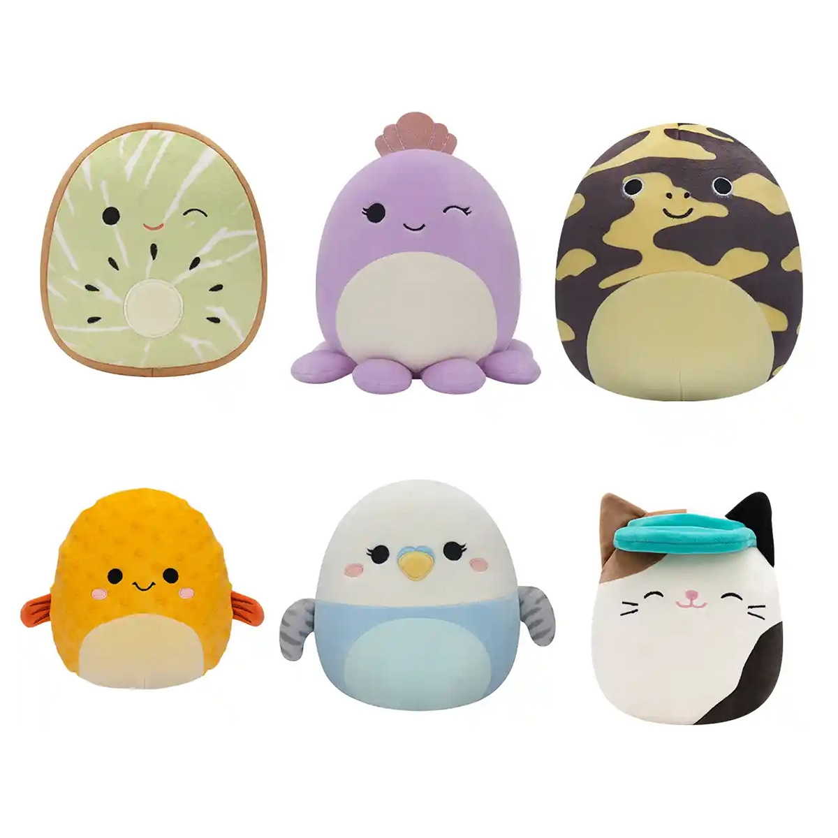 سكويشمالوز لعبة لينة محشوة متنوعة بحجم 7.5 إنش للجنسين، 3-4 سنوات