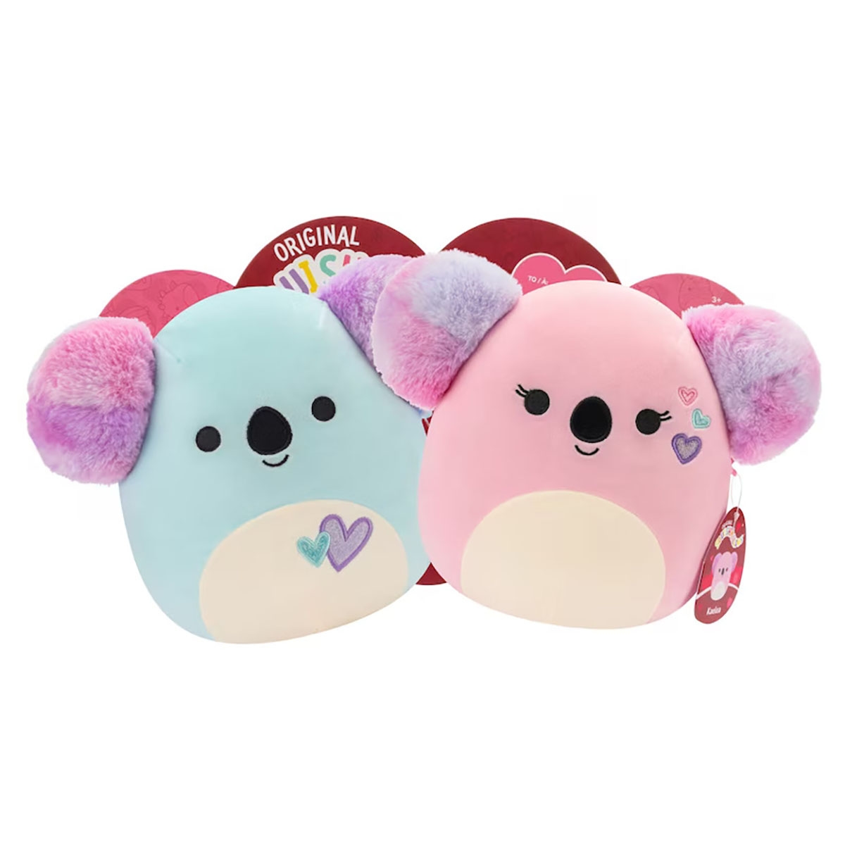 Squishmallows 7.5″ Cactus & Marcelluis Assorted Plush Toy Unisex, 3-4 Years, Pack of 2