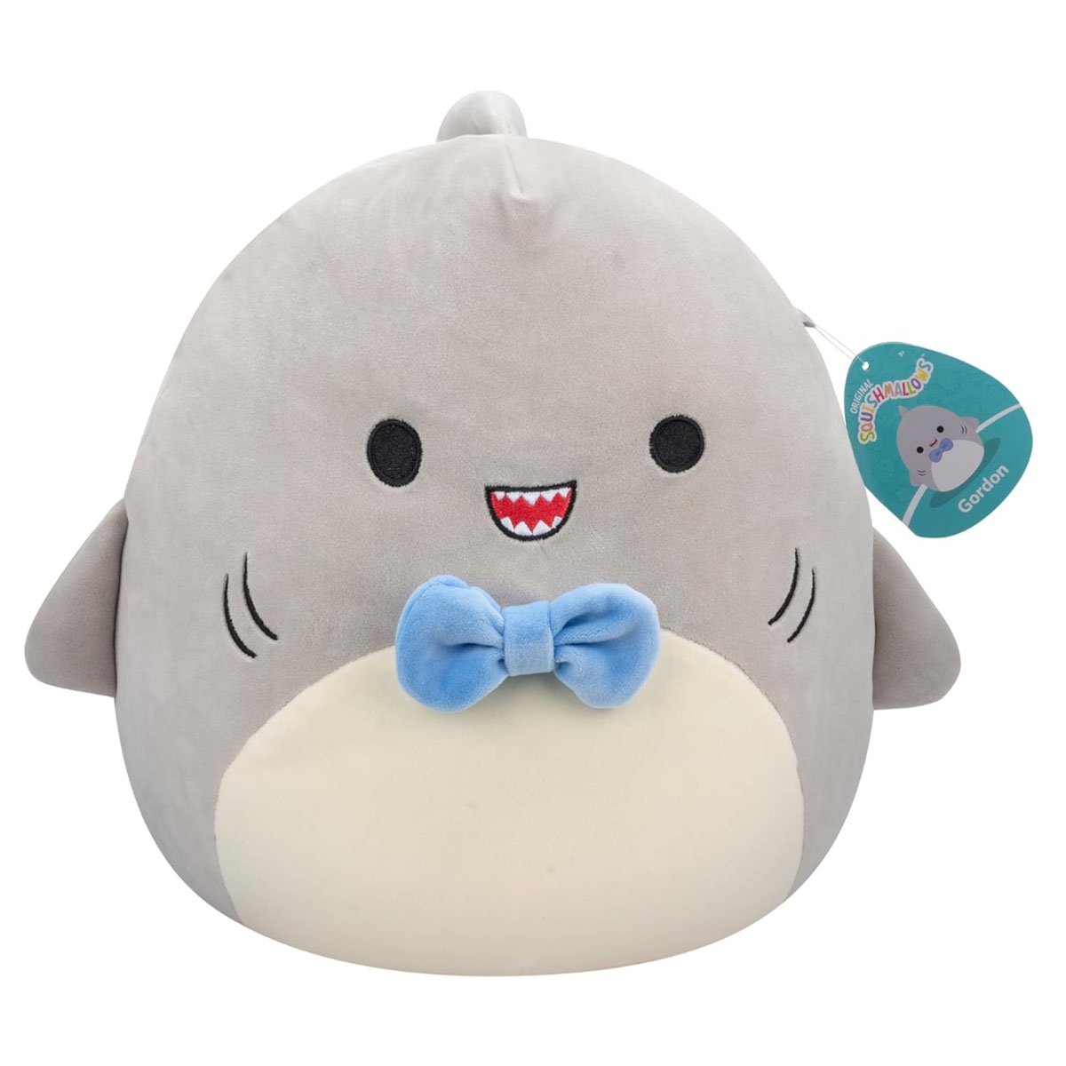 Squishmallows 7.5″ Gordon the Shark Plush Toy Unisex, 3-4 Years