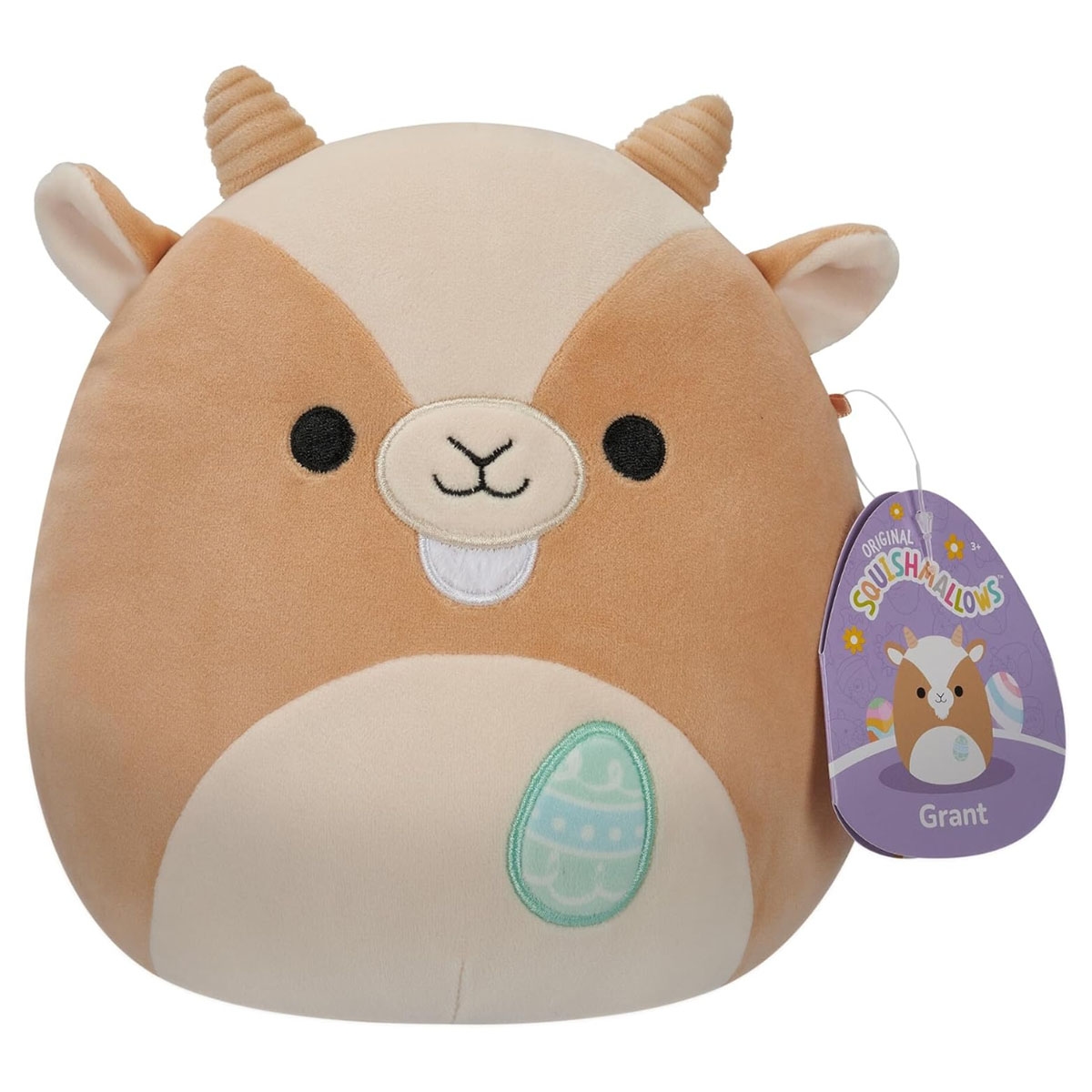 Squishmallows 7.5″ Grant the Tan Plush Toy Unisex, 3-4 Years