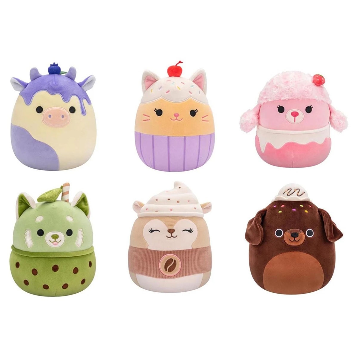 Squishmallows 7.5″ Hybrid Sweets Assorted Plush Toy Unisex, 3-4 Years