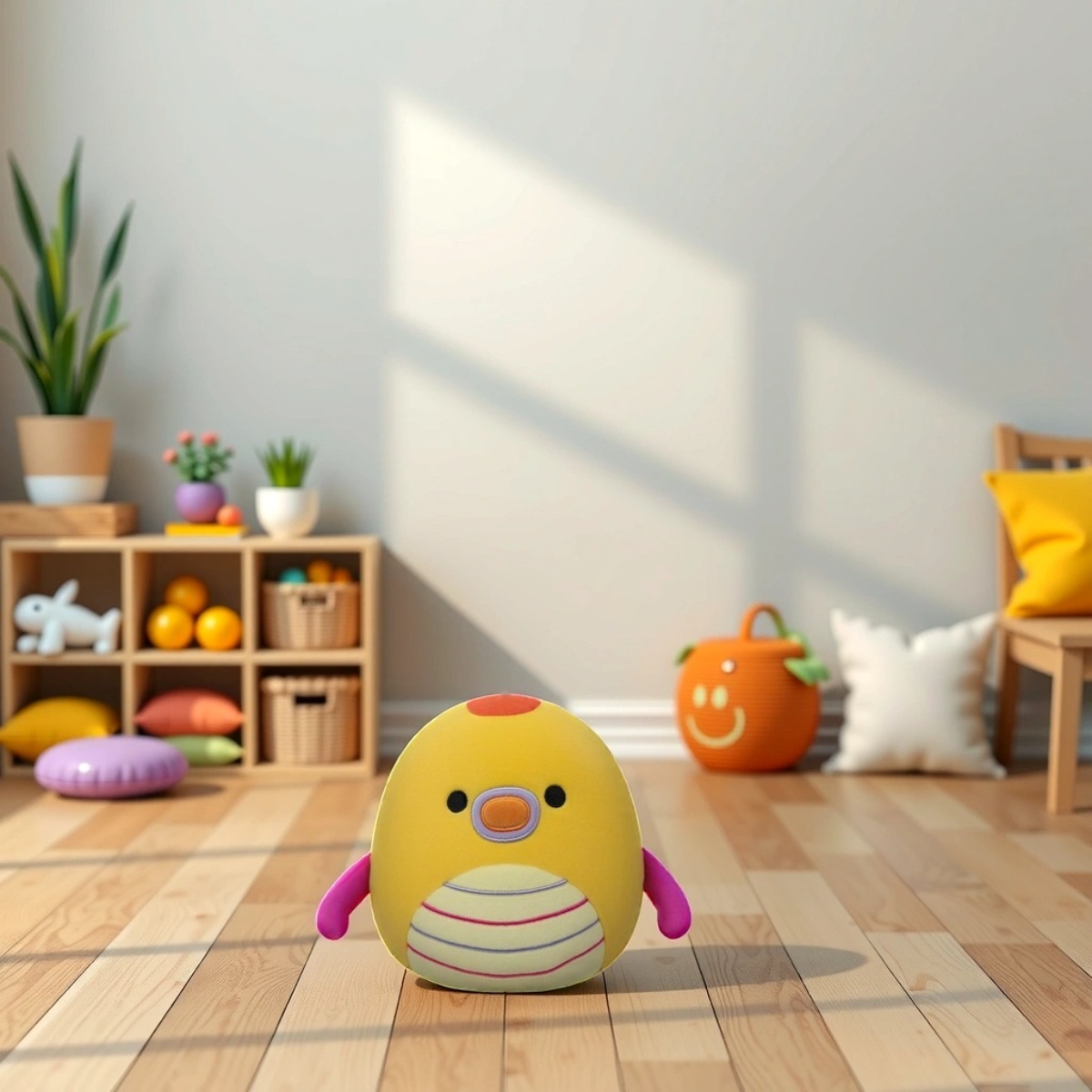 سكويشمالوز لعبة محشوة 7.5 إنش، ليف التنين البحري، للجنسين، من عمر 3 إلى 4 سنوات