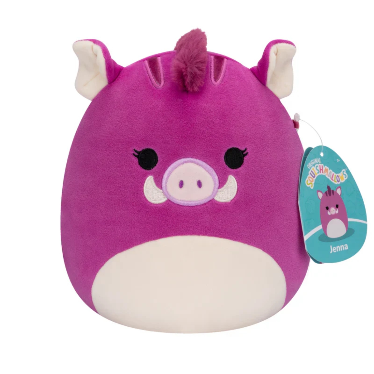 سكويشمالوز لعبة محشوة صغيرة 7.5 إنش، متنوعة، للجنسين، من عمر 3 إلى 4 سنوات