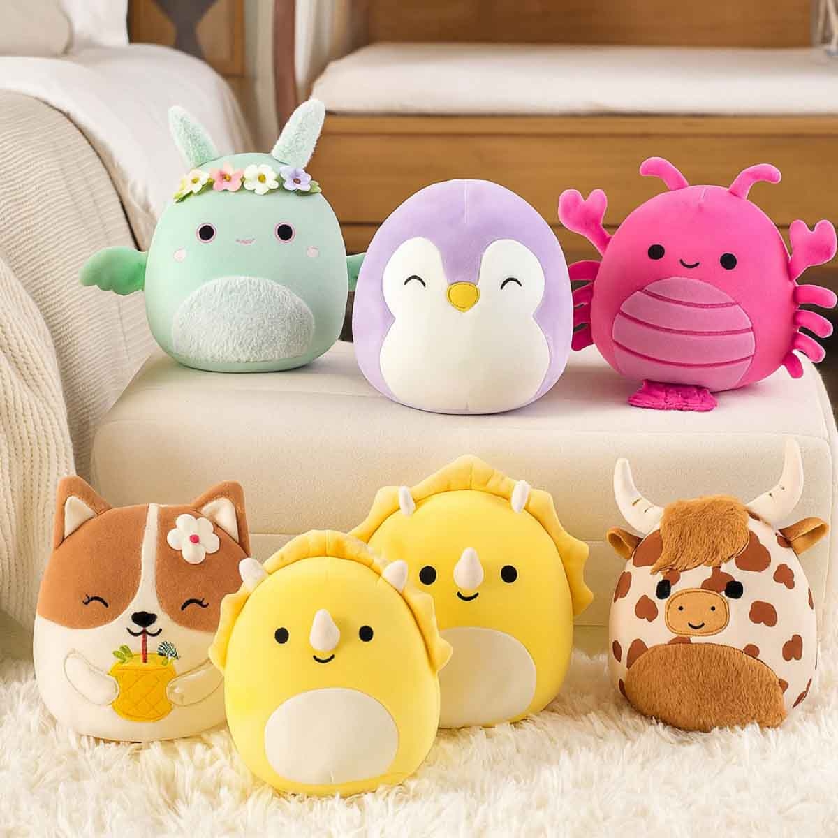 Squishmallows 7.5″ Soft Assorted Plush Toy Unisex, 3-4 Years