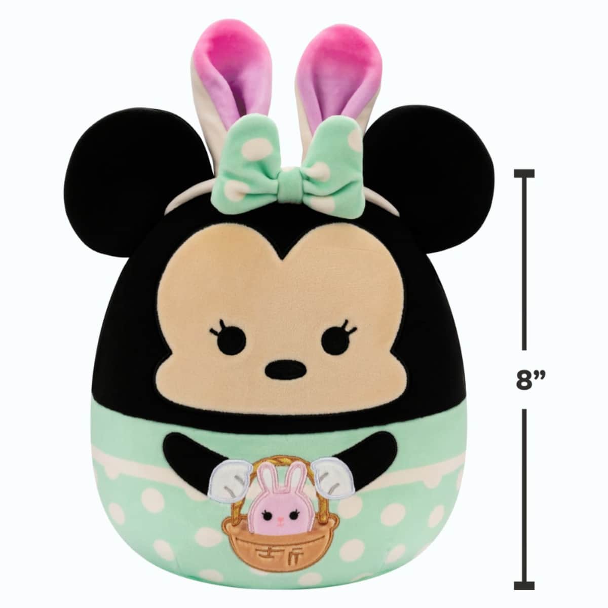 Squishmallows 8″ Assorted Easter Minnie Mouse Plush Toy Unisex, 3-4 Years
