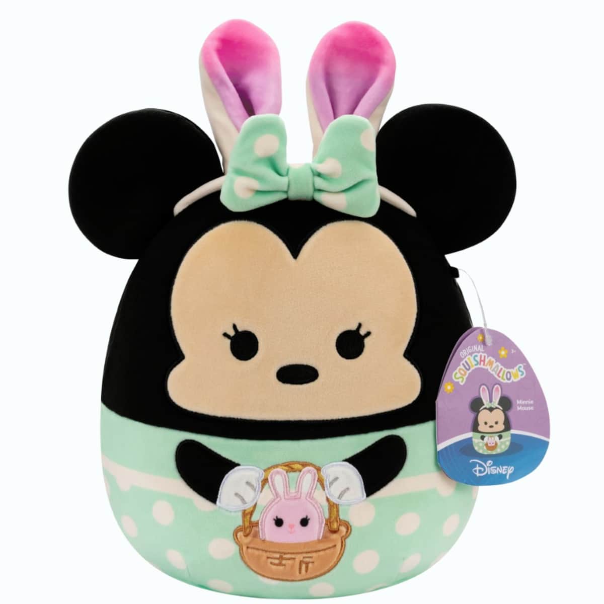 Squishmallows 8″ Assorted Easter Minnie Mouse Plush Toy Unisex, 3-4 Years