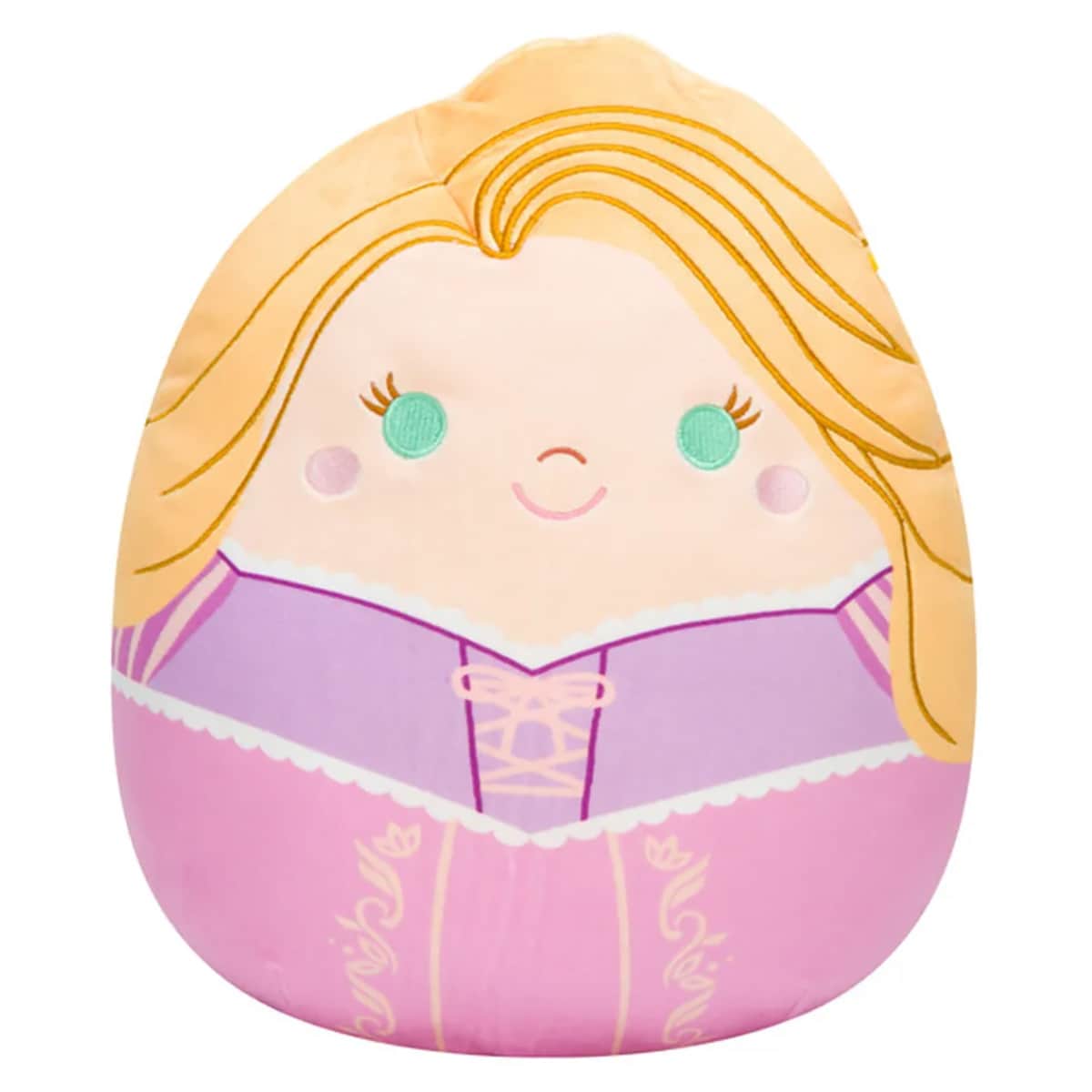 Squishmallows 8″ Disney Princess Rapunzel Plush Toy Unisex, 3-4 Years