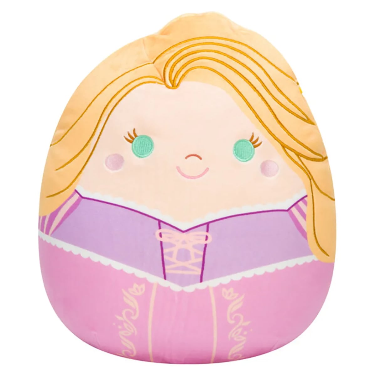 Squishmallows 8″ Disney Princess Rapunzel Plush Toy Unisex, 3-4 Years