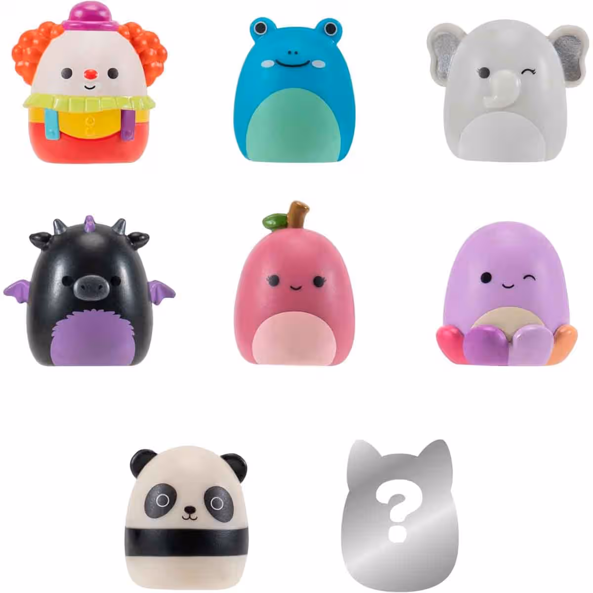 Squishmallows Angie the Shiba Playset Unisex, 3-4 Years, Pack of 8