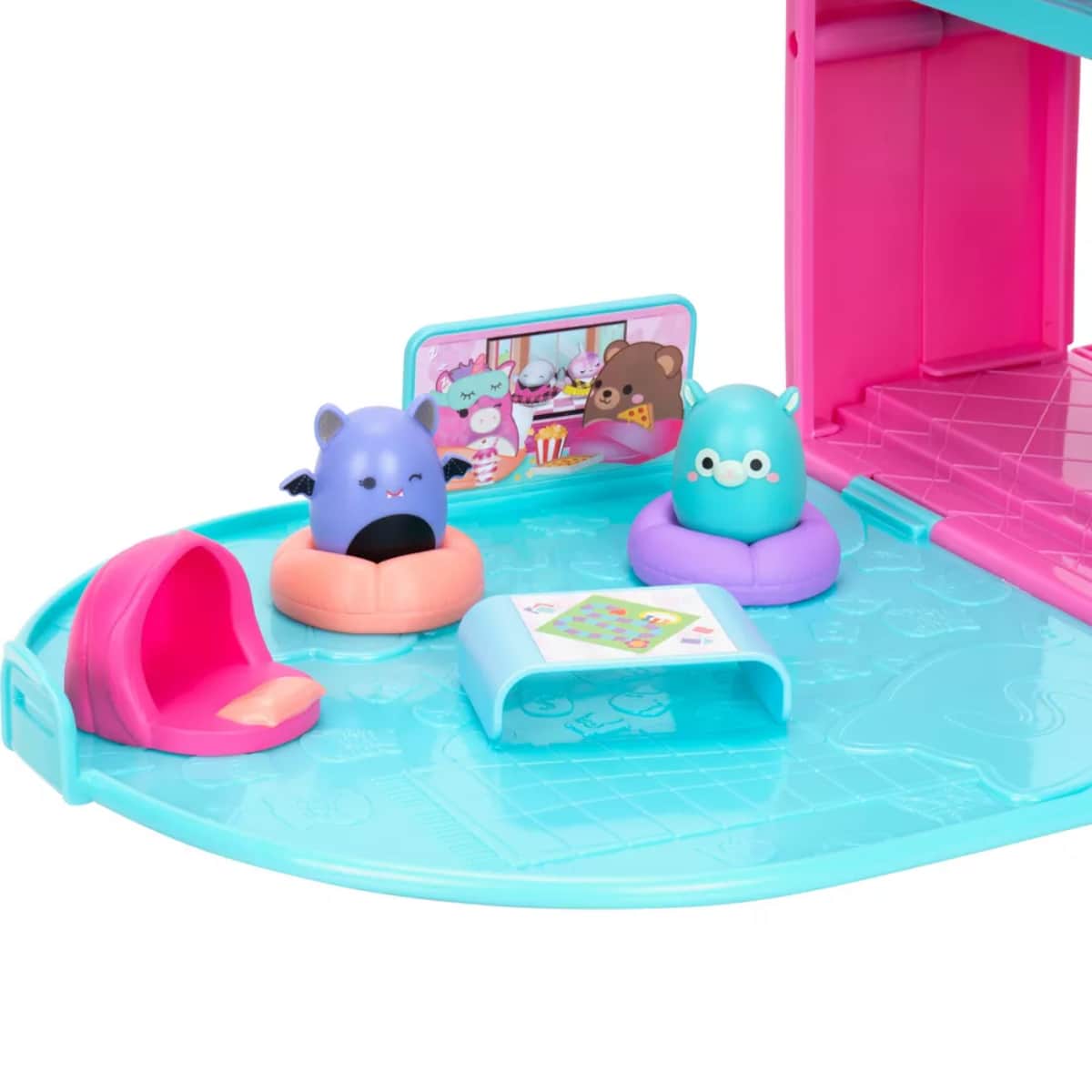 Squishmallows Assorted On The Go Playset Unisex, 3-4 Years