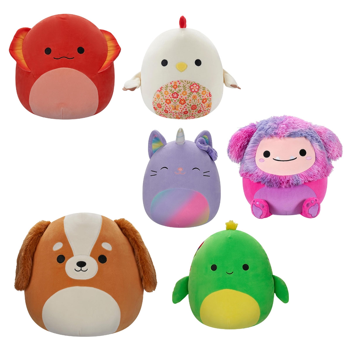 Squishmallows SQCR04130 12″ Medium Assorted Plush Toy Unisex, 3-4 Years