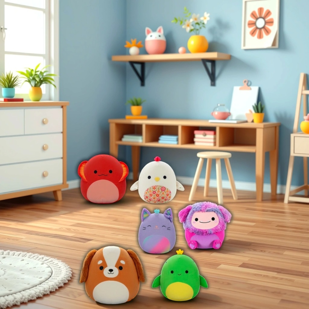 Squishmallows SQCR04130 12″ Medium Assorted Plush Toy Unisex, 3-4 Years