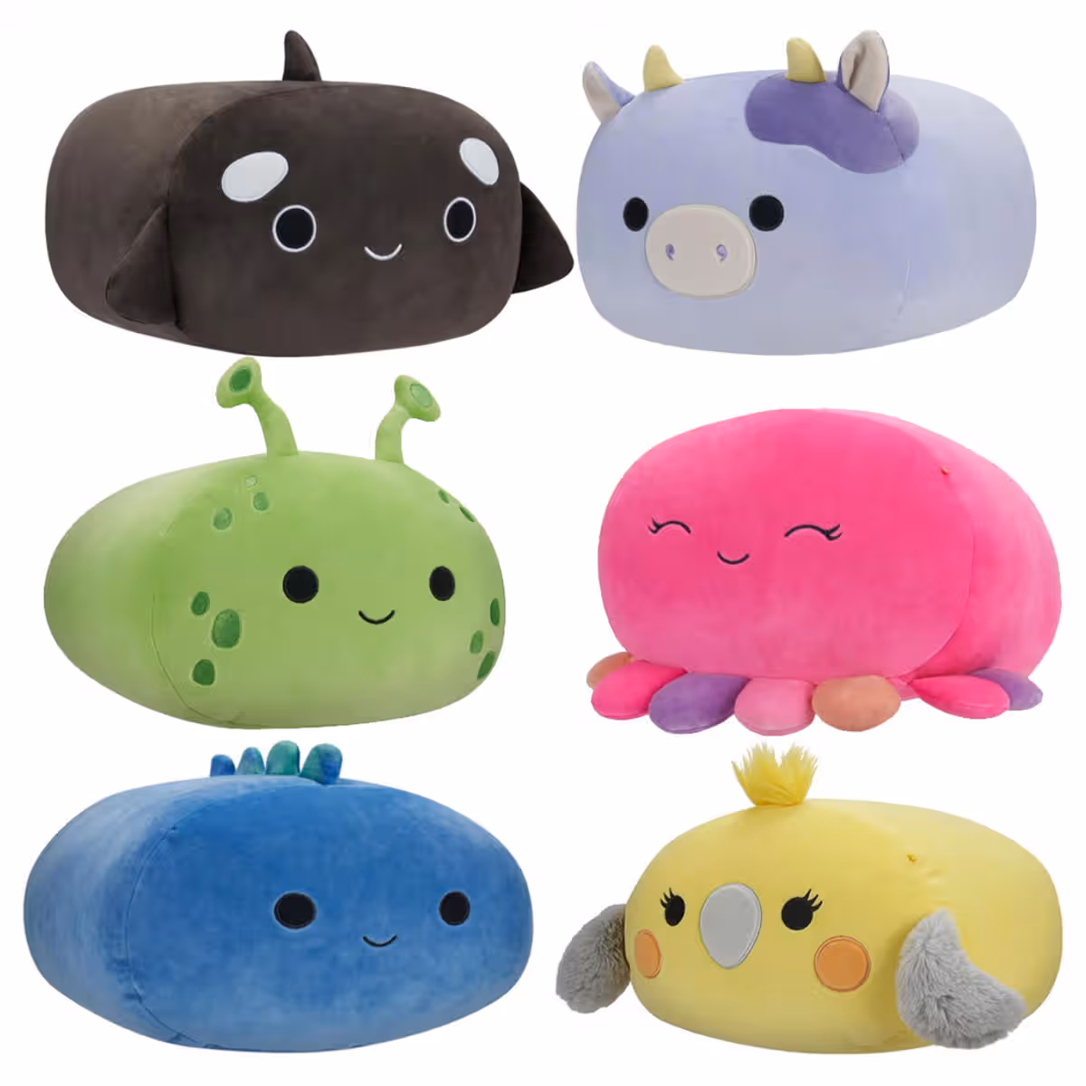 Squishmallows SQCR04182 12″ Stackable Assorted Plush Toy Unisex, 3-4 Years