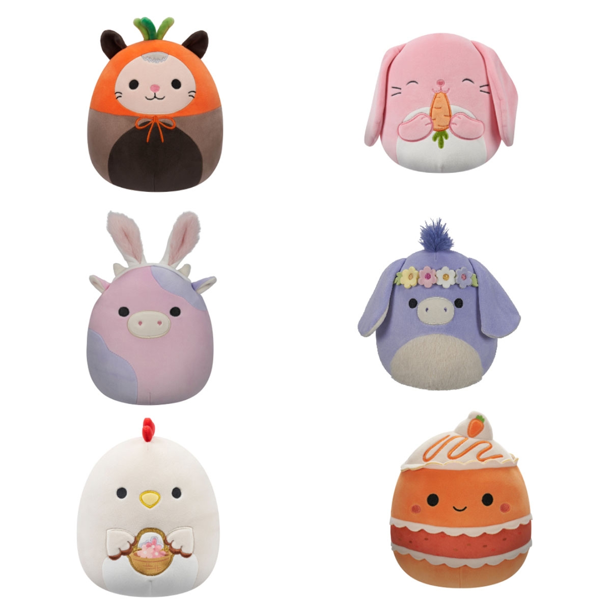 سكويشمالوز لعبة محشوة متنوعة عيد الفصح 7.5 إنش للجنسين، 3-4 سنوات